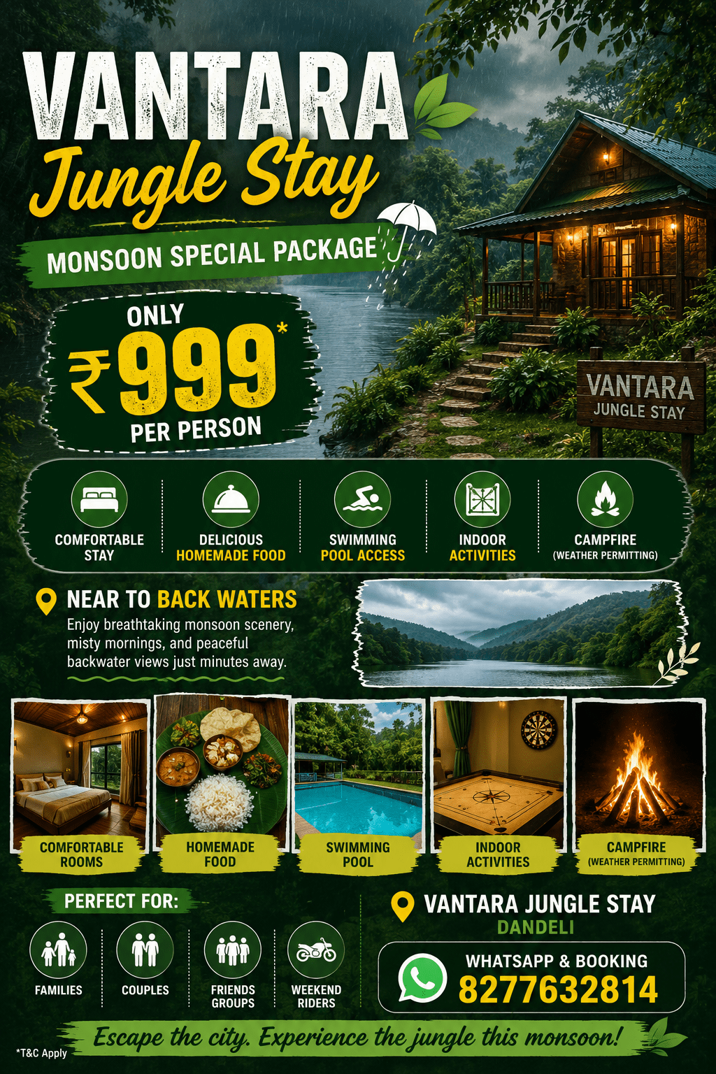 Dandeli Travel Guide 2026 – Best Things to Do, River Rafting, Resorts & Jungle&nbsp;Stay